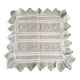 Handmade crochet diamond chair cover square