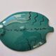 Rare Midcentury Ceramic Wall Sculpture Flounder, 1970s.