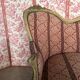 Antique Louis XV style bench, Napoleonic III period.