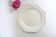 Creil and Montereau plates, 19th century, Perle model, ivory / set of 3