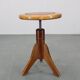 1950s Piano Bentwood Beech Stool, Czechoslovakia
