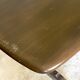 Rustic table in solid elm, vintage 1960s.
