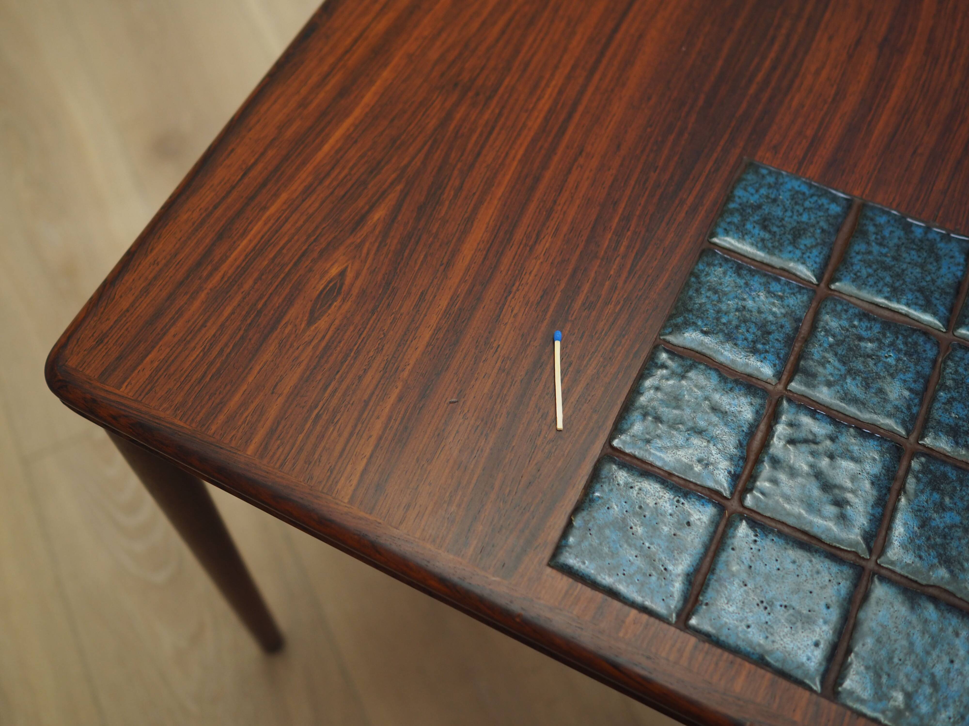 Set of three rosewood tables, Danish design, 1960s, production: Denmark