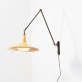 Panama wall lamp by Wim Rietveld for gispen 1955