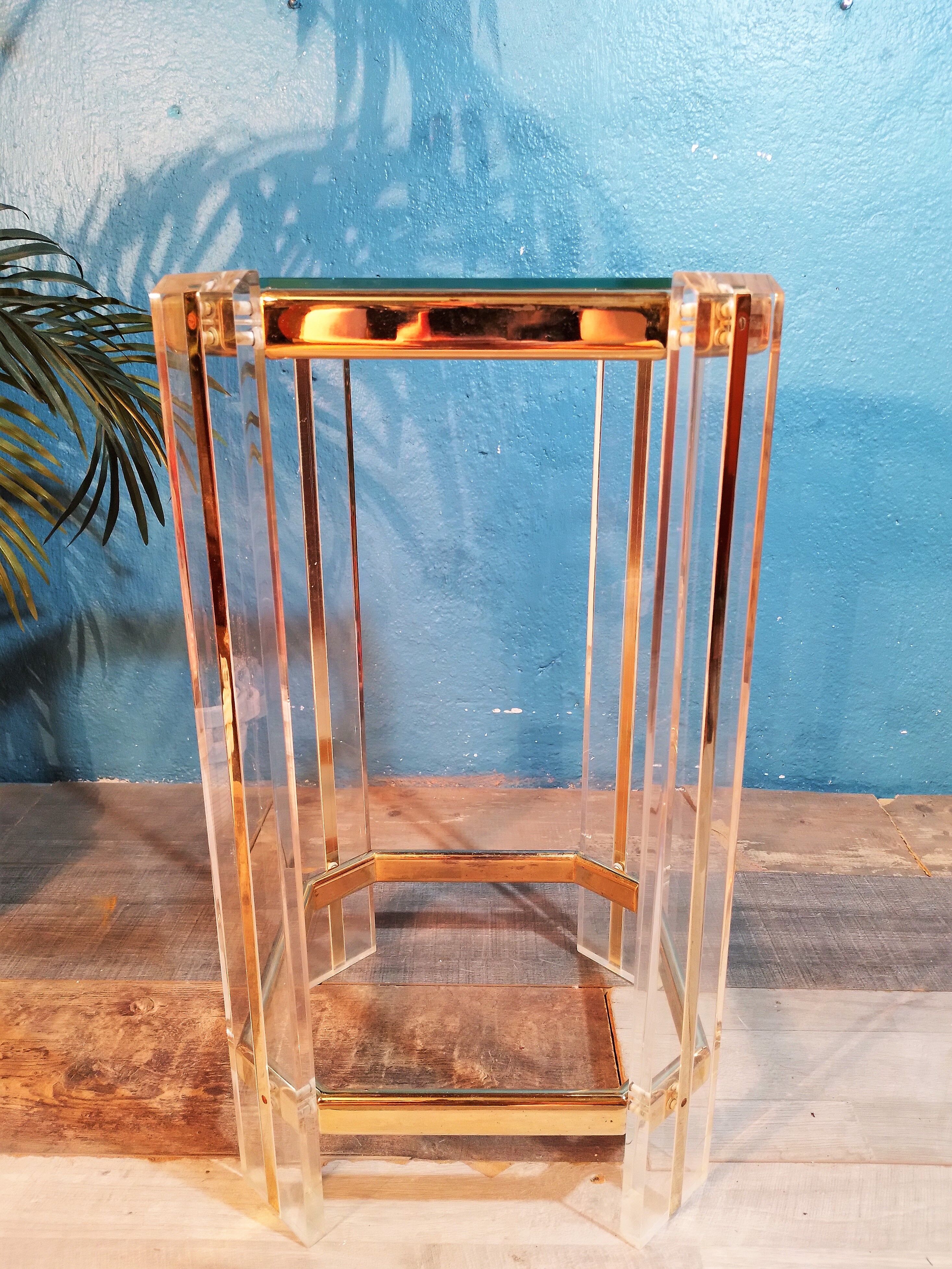 Lange end table 1970s