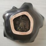 Vintage glazed ceramic trinket bowl