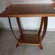 Rectangular Art Deco pedestal table