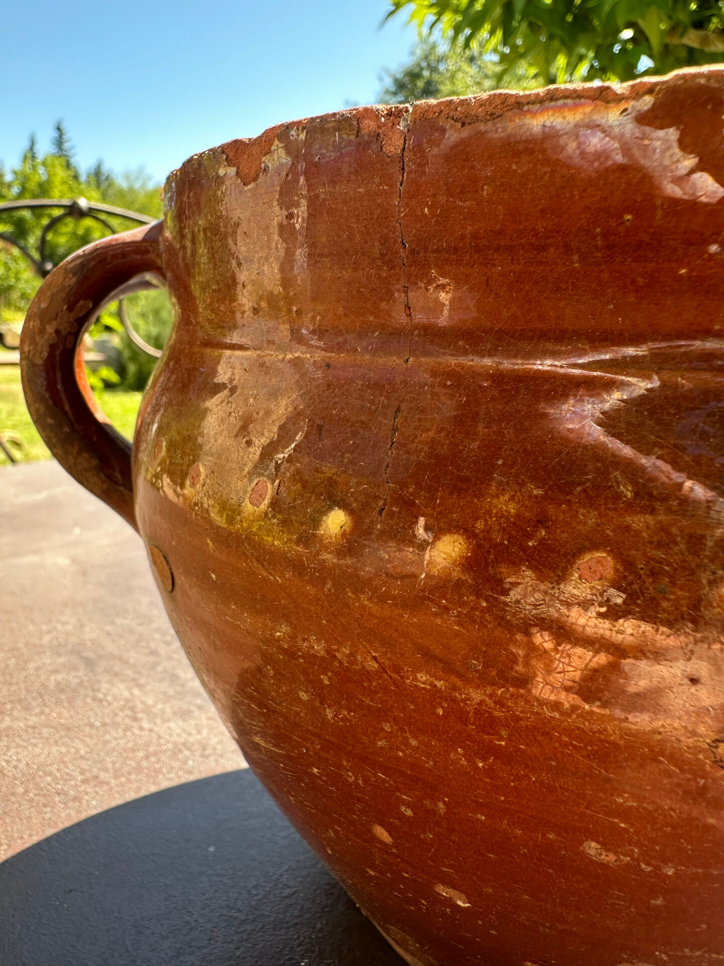 Earthenware soup tureen