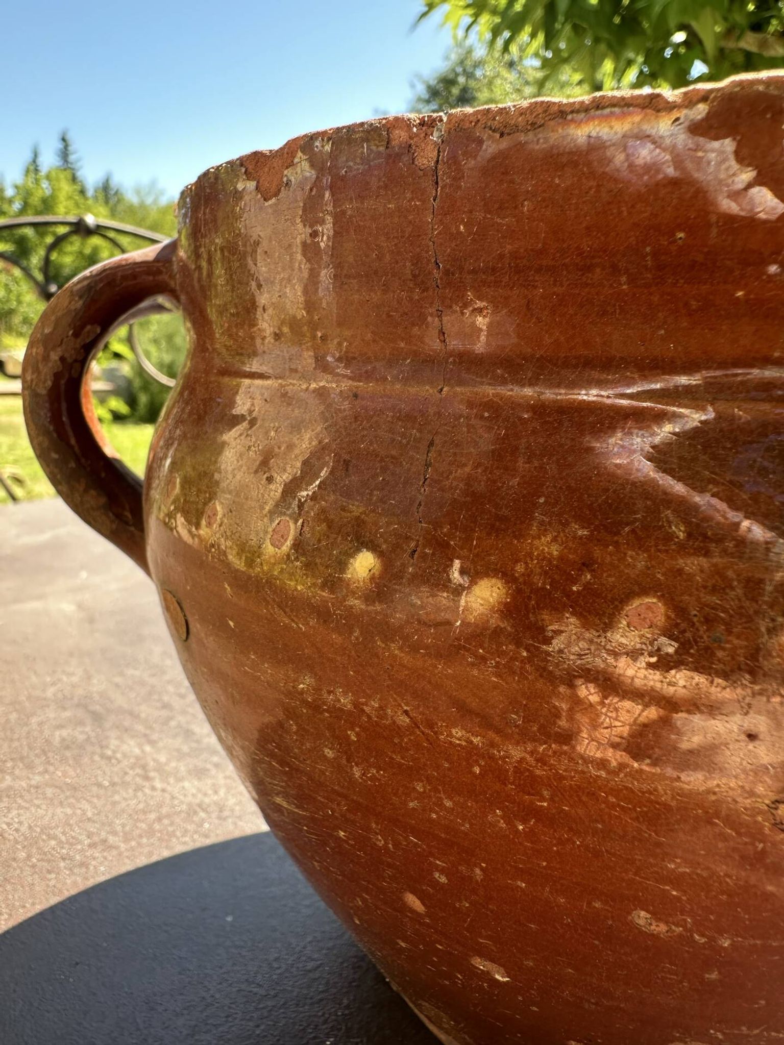 Earthenware soup tureen