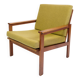 Armchair Model Capella Made In Teak By Illum Wikkelsø From 1960s