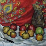 René gontran ranson (1891-1977) still life with apples