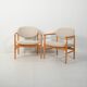 Paire de fauteuils "Pluto" par Alf Svensson