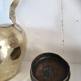 Napoleon III period gilded copper kettle