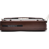 Typewriter Olivetti Lettera 82 Brown revised ribbon new