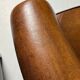 Fauteuil club en peau de mouton 2x classique