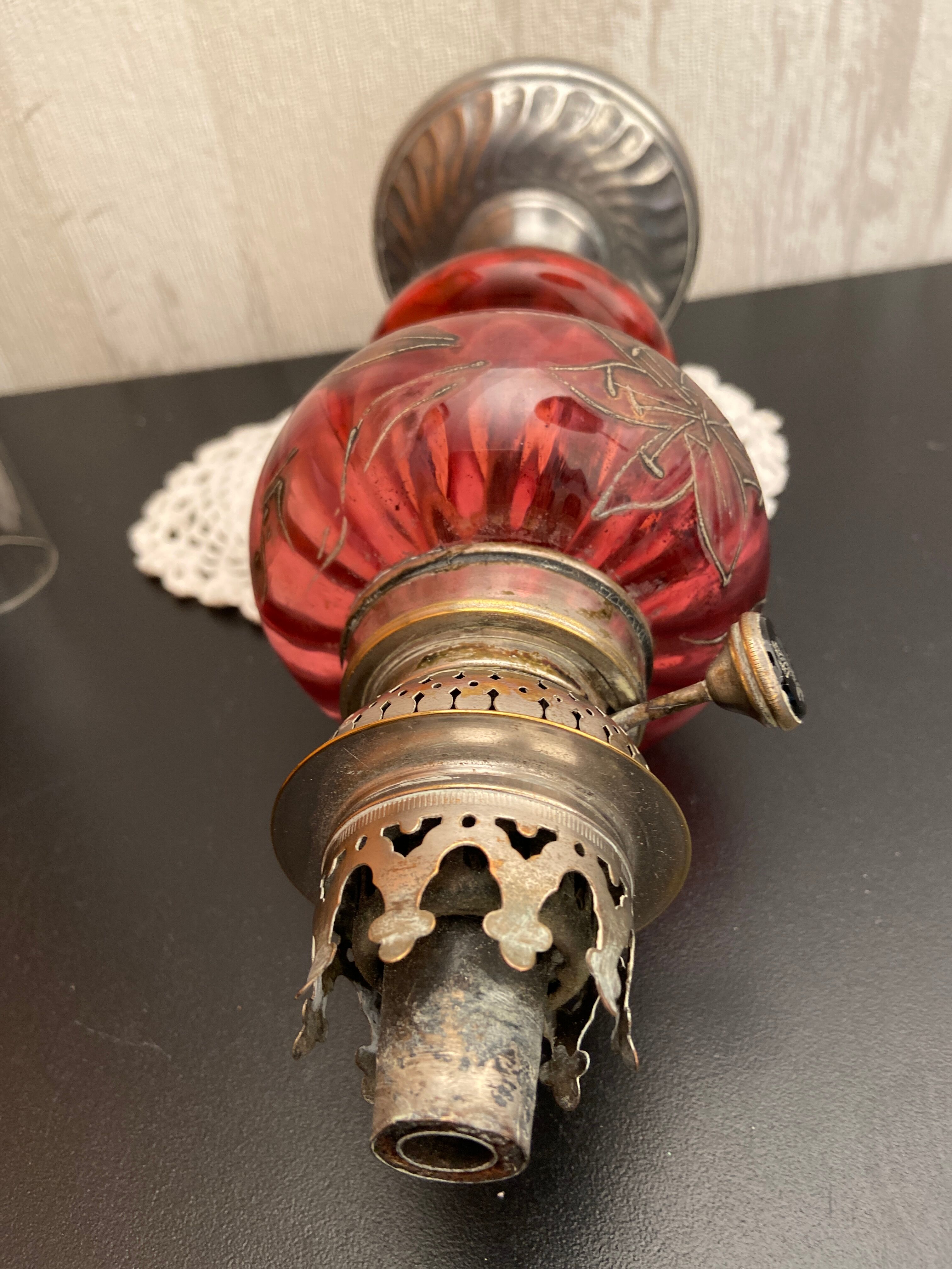 Old kerosene lamp