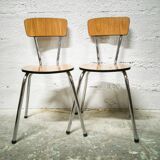 Formica chair duo