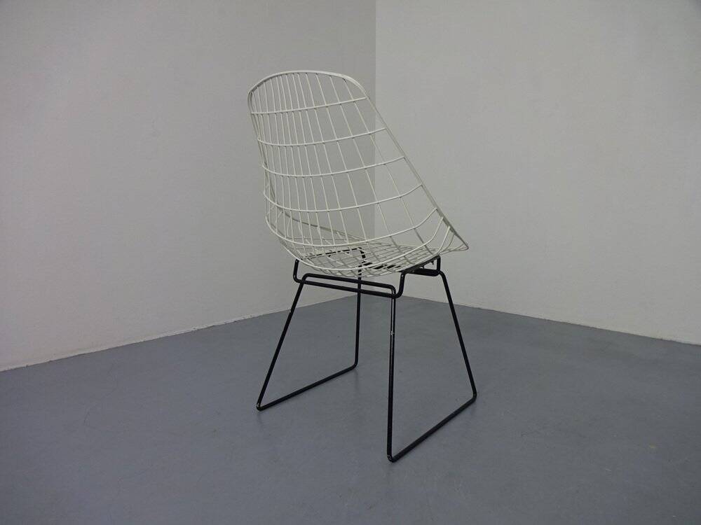 Wire Side Chair by Cees Braakman for Pastoe, 1950s