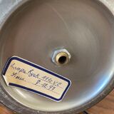 Porcelain lamp with floral decoration