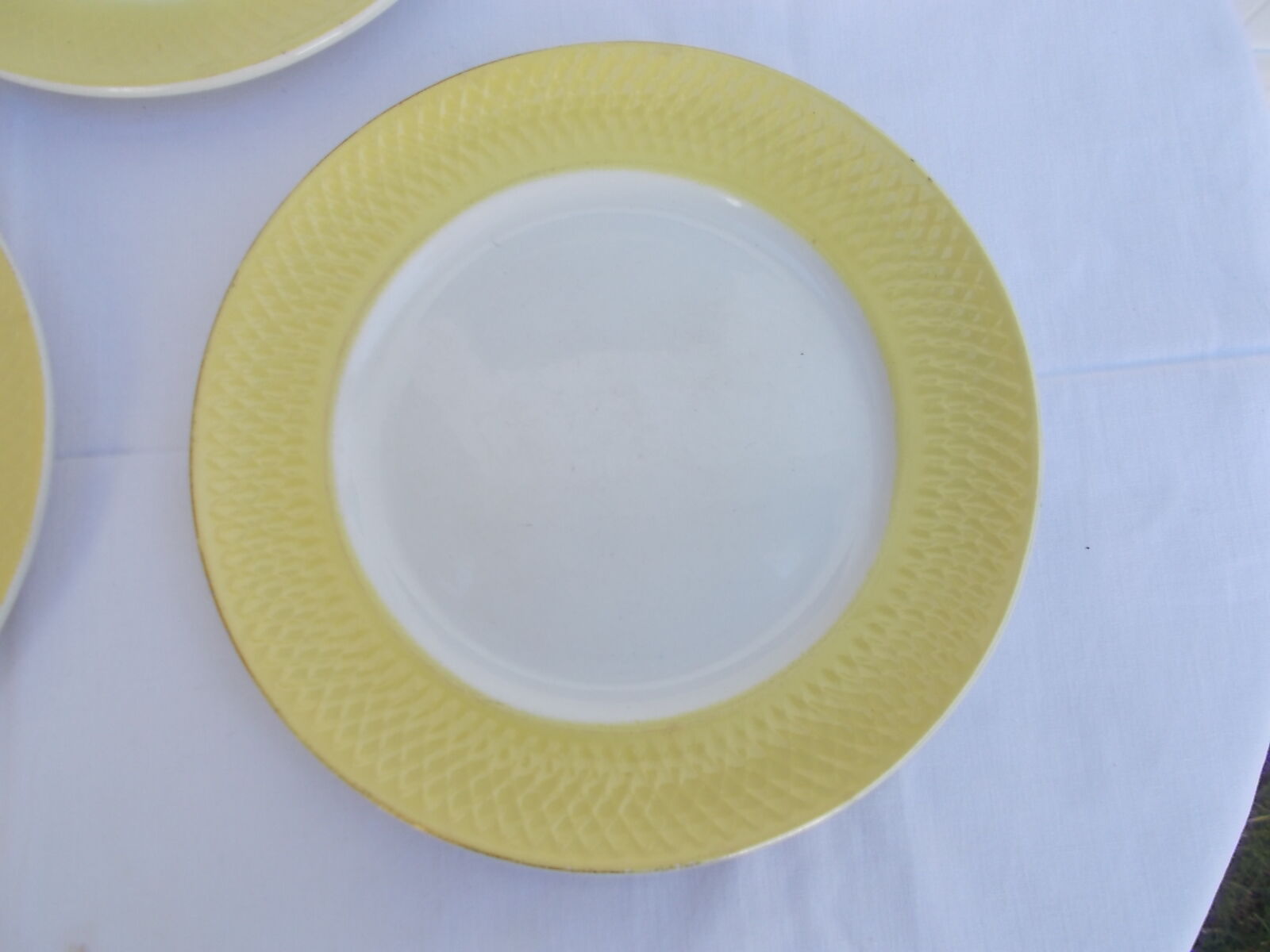 Set of 3 dessert plates Moulin Des Loups