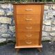 Vintage chiffonier chest of drawers 1950