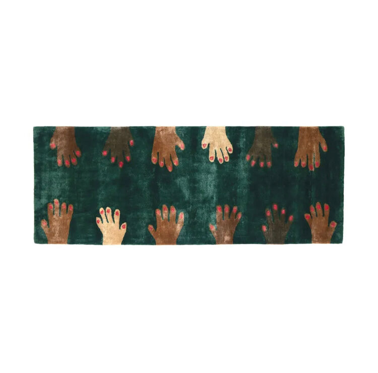 Cold picnic handsy runner, green