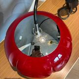 Vintage Red Retro Pendant Lamp – Peill & Putzler 1970s