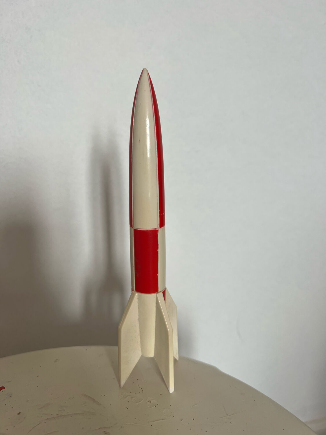Vintage tintin rocket