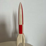 Vintage tintin rocket