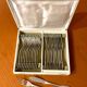 Christofle Cluny model fish cutlery, 12 forks, 12 knives, very good condition