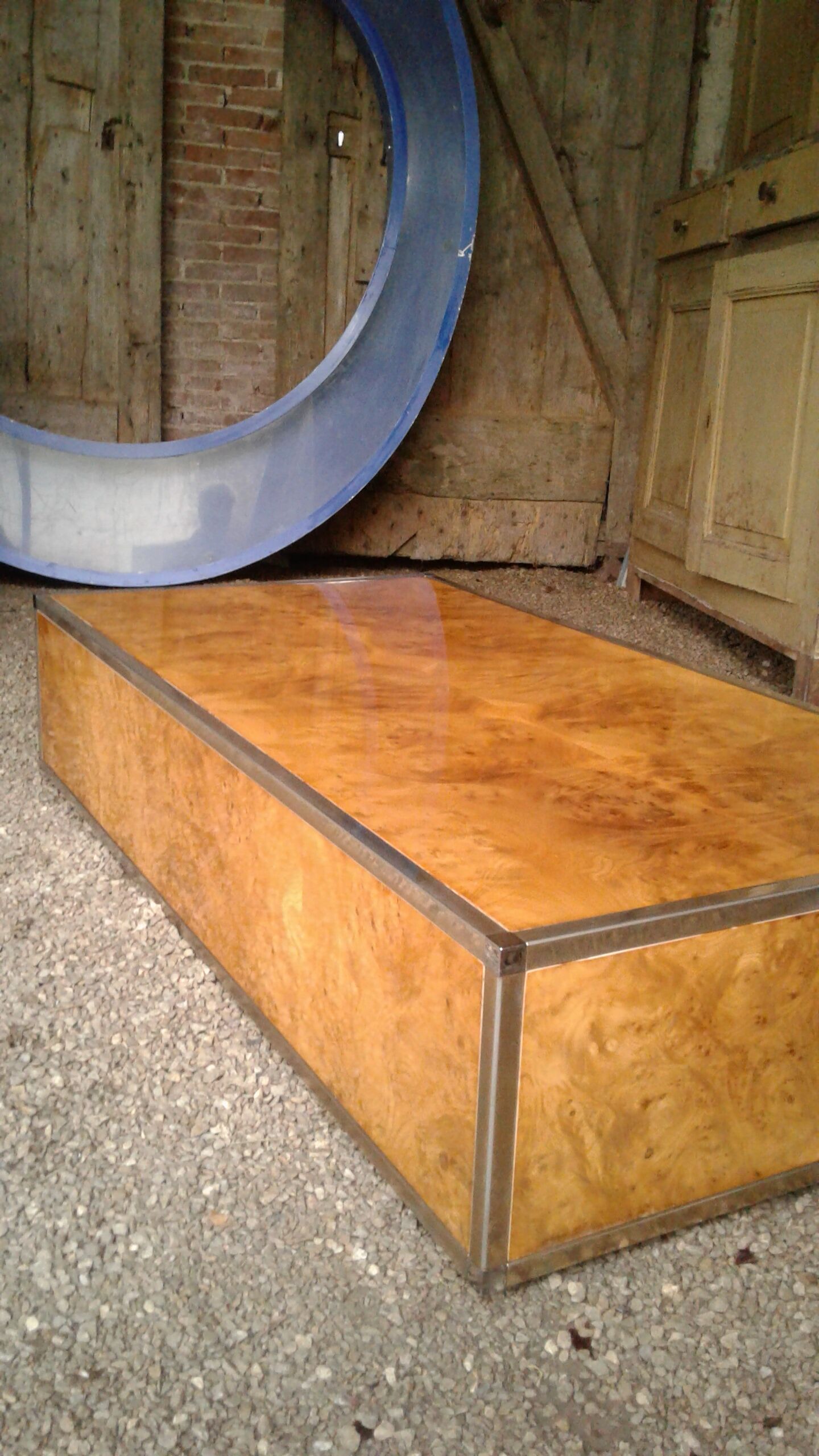 Coffee table Magnifier to Elm, 1970.