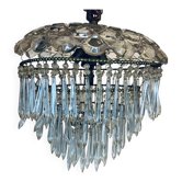 Chandelier / ceiling light in crystal Saint-Louis – signed