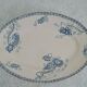 Plat ovale Sarreguemines "Royat"
