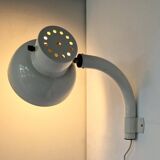 White metal wall lamp by Hans Agne Jakobsson for AB Markaryd, Sweden 1970's