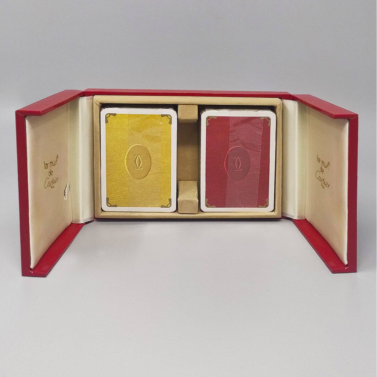 1970s Cartier playing cards box — French luxury vintage collectible