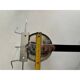 Italian “Poliedri” Murano Glass Wall Sconce Pair in Venini Design