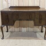 English Chippendale oak desk from the 1930s