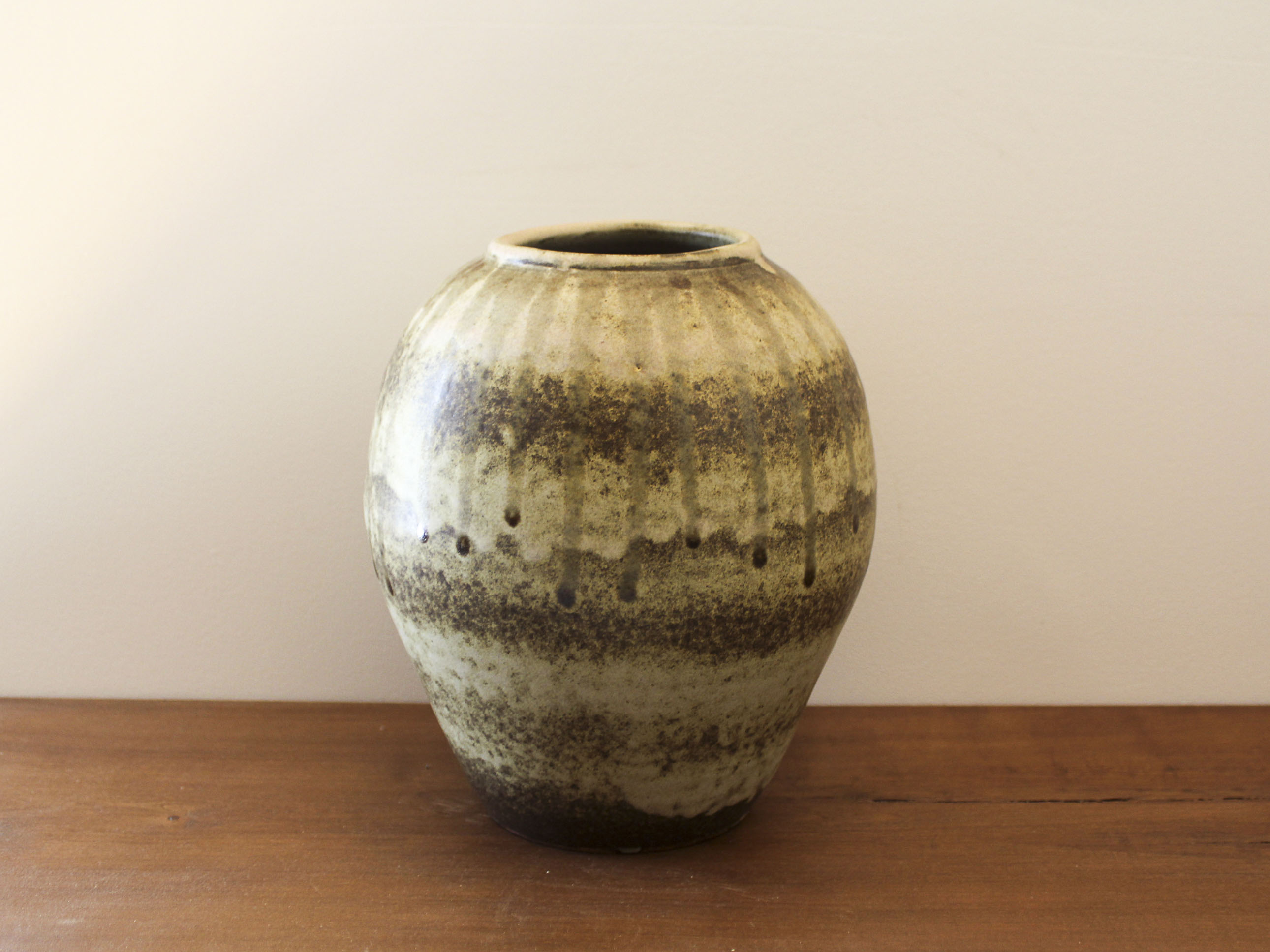 Lionel Bisson ceramic vase in Toucy