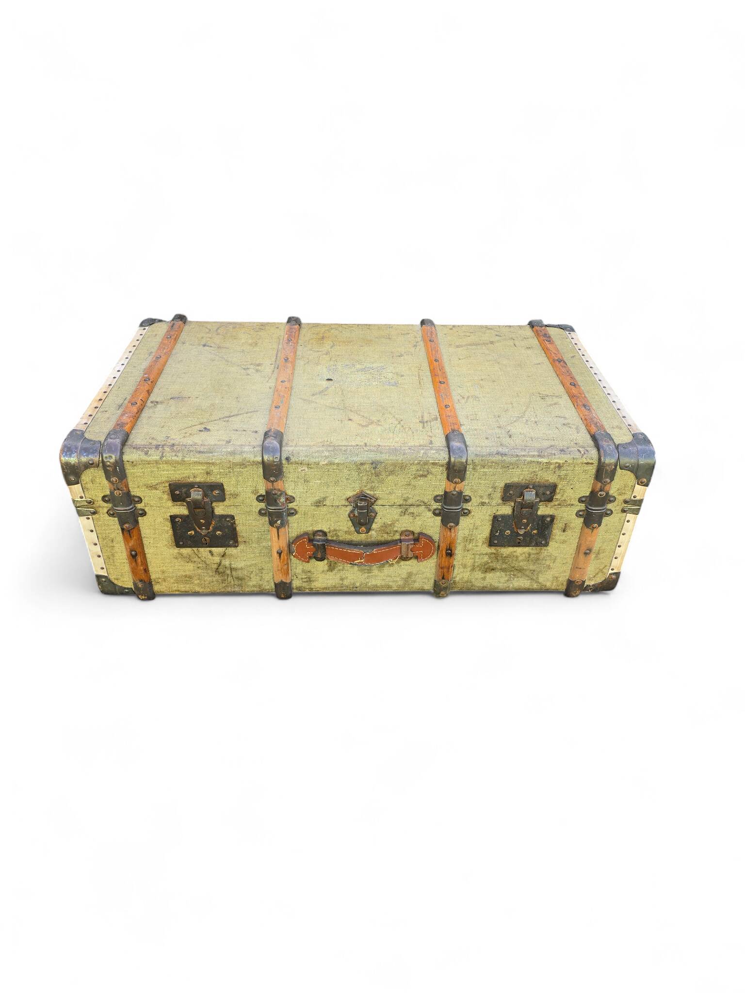 Antique travel trunk 1920