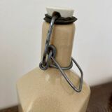 Longwy pitcher, stoneware bottles