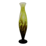 Vase en verre emile galle