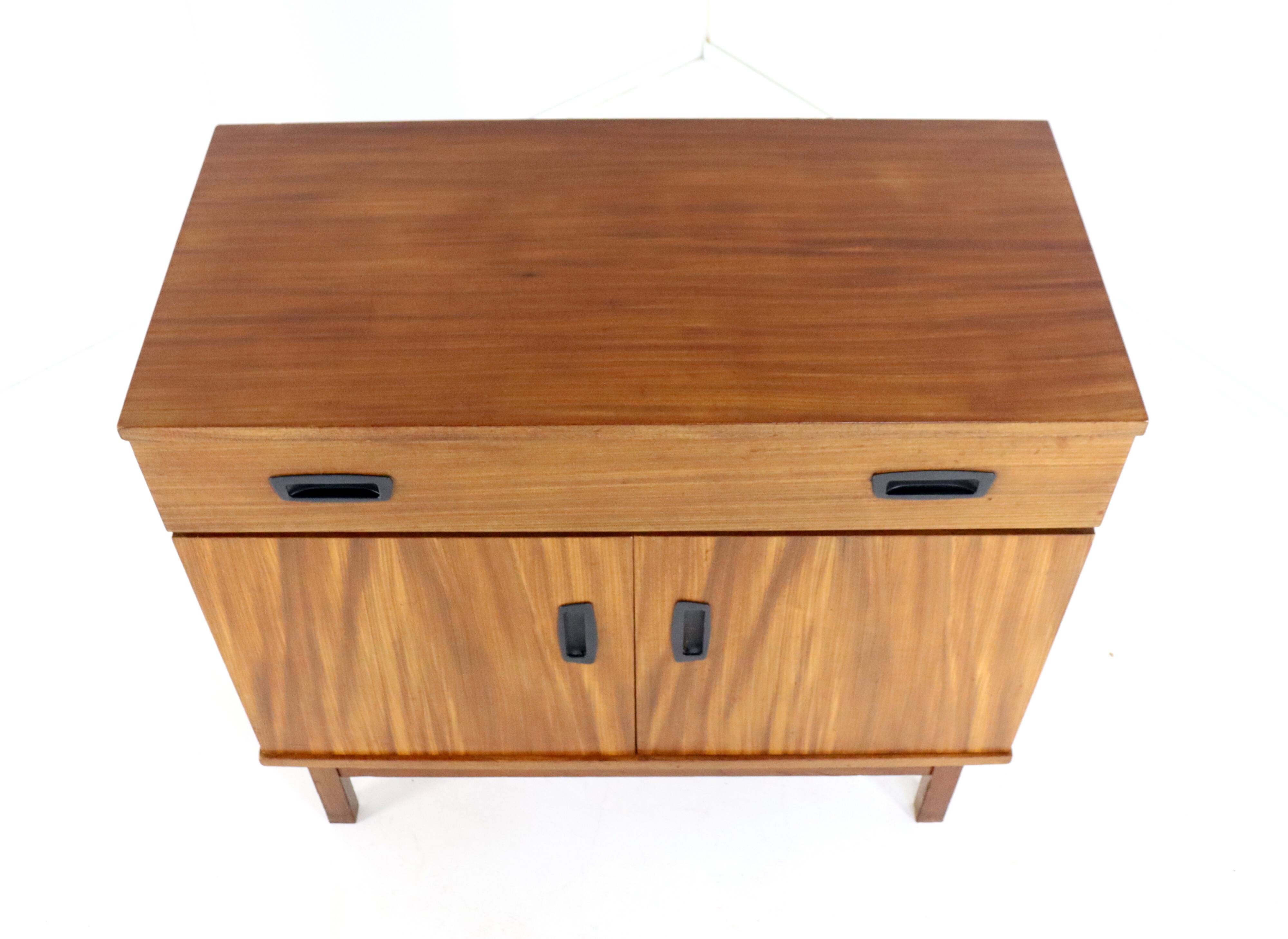 vintage teak cabinet