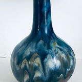 Art Deco vase in salt-glazed stoneware by Labrec by Labrut & Recullé