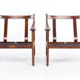 Sofa, armchairs, and table by Peter Hvidt for France & Son