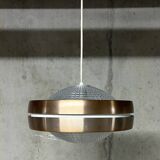 Suspension Raak Amsterdam anodised aluminium and vintage crystal from the 1960s.