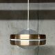 Suspension Raak Amsterdam anodised aluminium and vintage crystal from the 1960s.