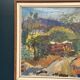 Original Swedish Oil on Panel – “Landskap” by Kulo Green – Signed – Vintage