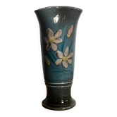 Vintage glazed ceramic vase