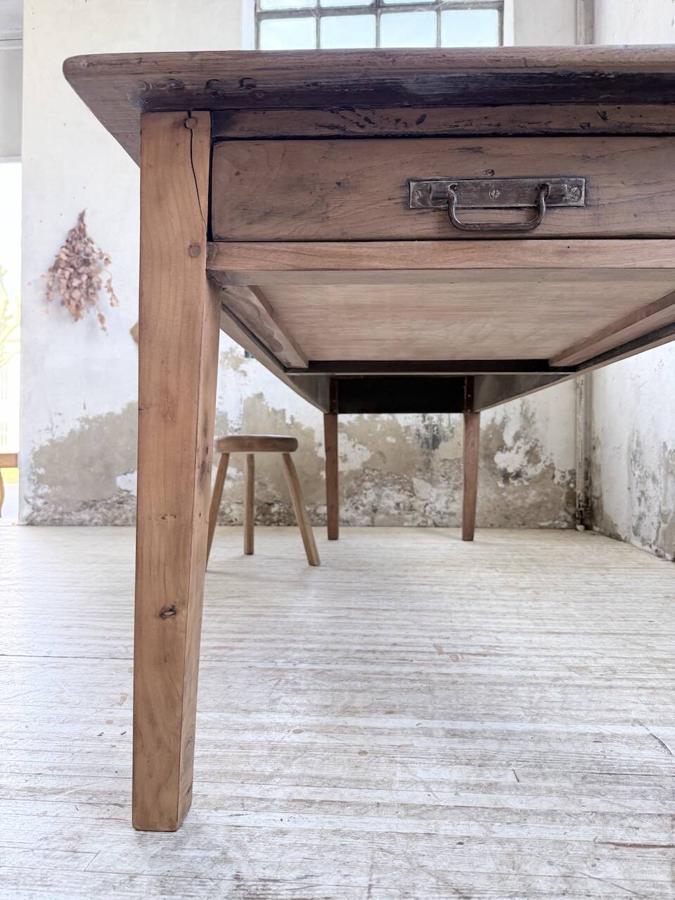 XL oak farmhouse table 1950 235cm