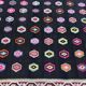 Old Black Anatolian Oushak Kilim Rug